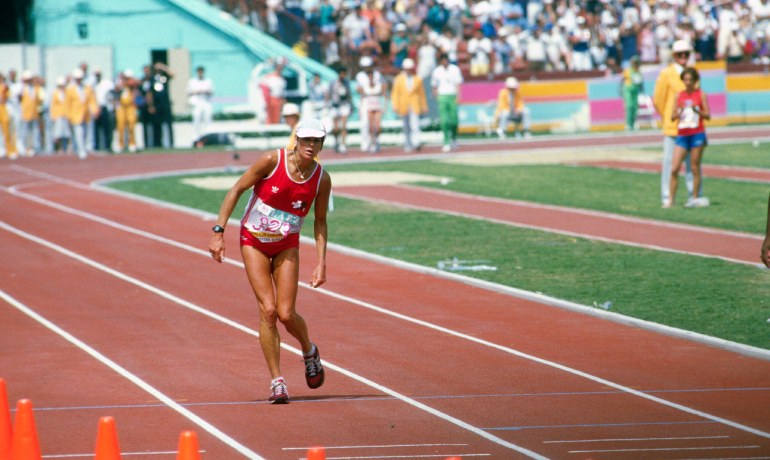Легендарный финиш Габриэлы Андерсен-Шисс 1984