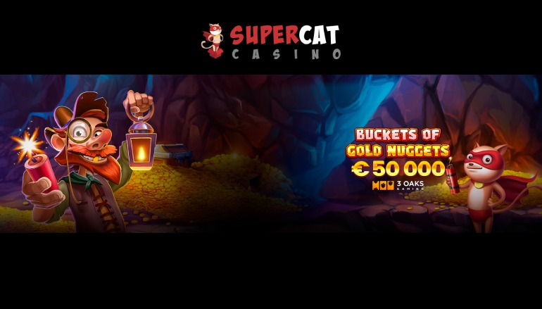 «Buckets of Gold Nuggets» в казино СуперКет