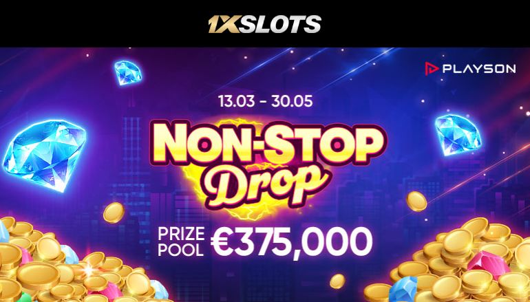 «Non-Stop Drop» в казино 1хСлотс