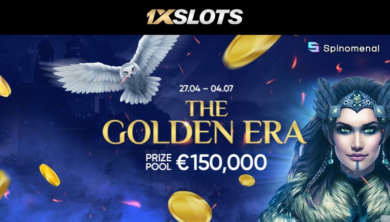 Турнир «The Golden Era» в казино 1хСлотс