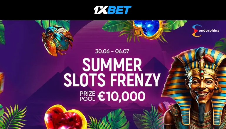 «Summer Slots Frenzy» в казино 1хБет