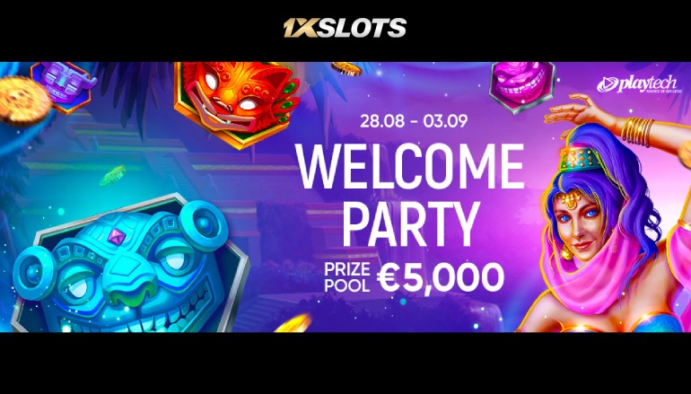 «Welcome Party» в казино 1хСлотс