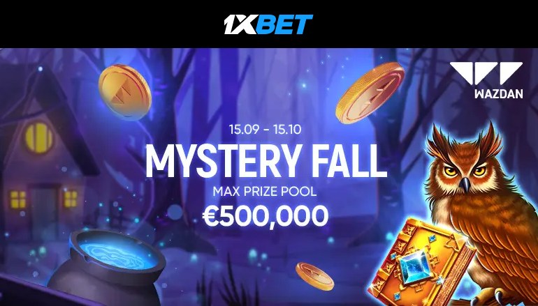 «Mystery Fall» в казино 1хБет